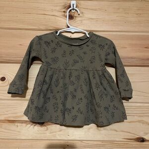 Easy Peasy Organic Cotton Dress Green